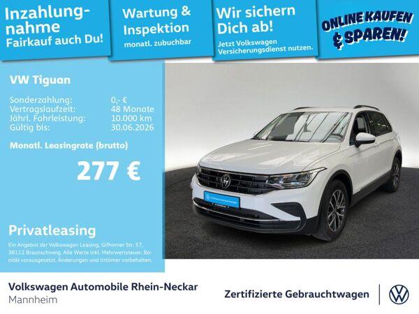 Volkswagen Tiguan 2.0 TDI Life DSG GAR2027 Navi AHK Kamera uvm bild