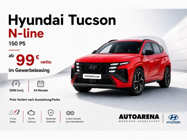 Hyundai TUCSON N-Line Paket 150PS**Powerleasing-Gewerbeknaller** bild