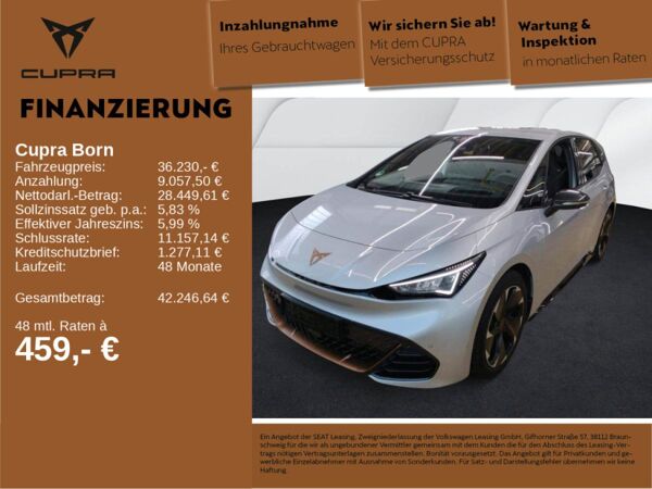 Cupra Born 82 kWh ACC HuD NAVI KEYL WÄPU 5X Verfügbar !!! bild