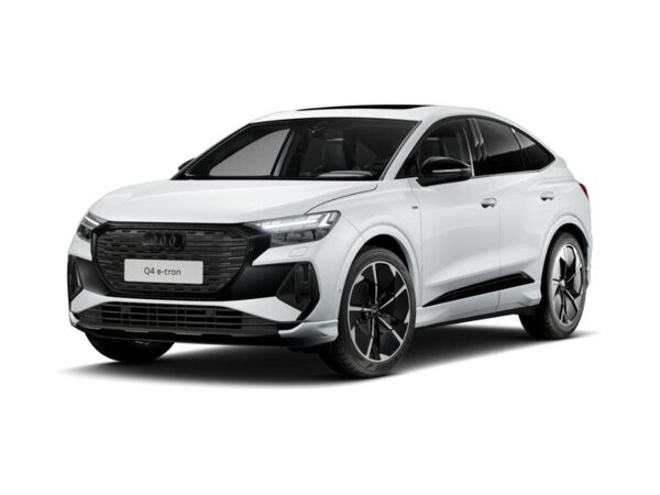 Audi Q4 e-tron Sportback 45 S-Line Black+/AHK/Matrix/HuD/Pano/Keyless-Go/360°-Kamera/ACC/WäPu bild 1