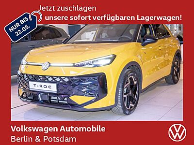 Volkswagen T-Roc R-Line 1.5 l eTSI OPF 7-Gang-Doppelkupplungsgetriebe DSG **12.200€ Preisvorteil**