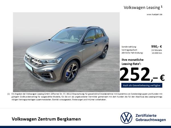 Volkswagen T-Roc R BLACK STYLE 4X4 CAM ACC LM18 MATRIX bild