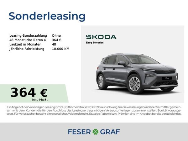 Skoda Elroq Selection 60 *KAM*KESSY*NAVI* bild