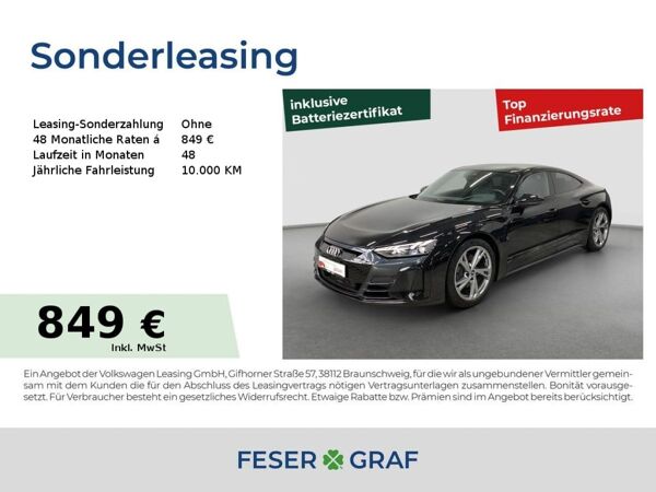 Audi e-tron GT quattro AIR Matrix HUD Keyless 360° bild 1