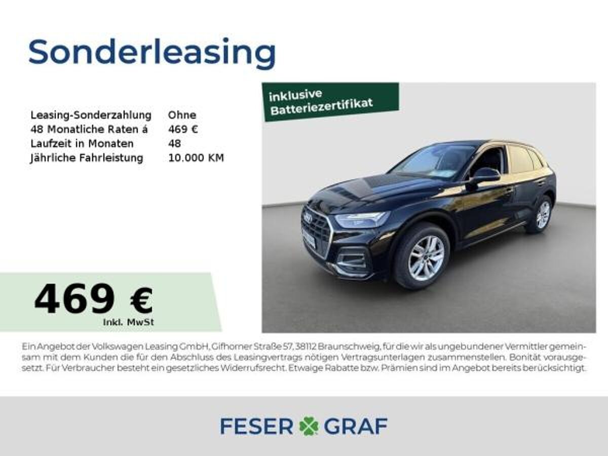 Audi Q5 50 TFSIe Hybrid LED Navi B&O VC Kamera SMI bild