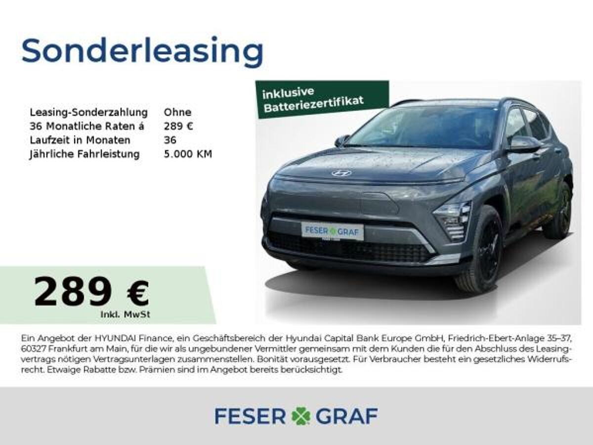 Hyundai KONA Kona TREND NAVI LED CAM SHZ LHZ WÄRMEPUMPE bild