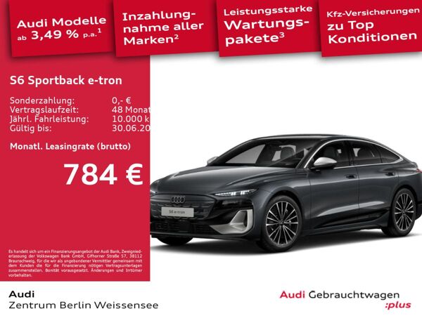 Audi S6 e-tron Sportback QUA*B&O*PANO*HUD*NAVI bild 2