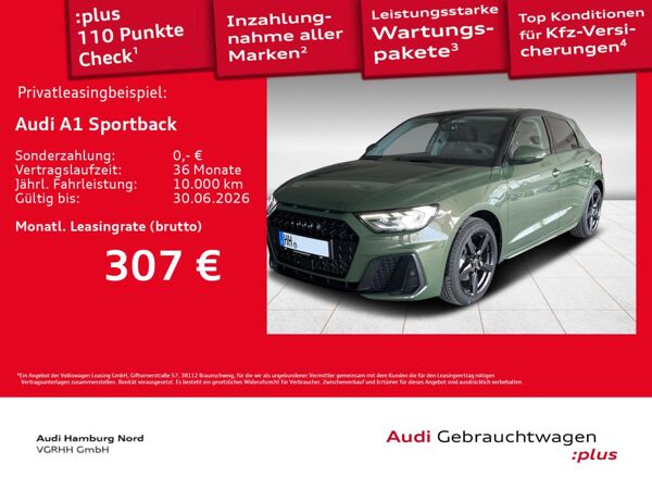 Audi A1 Sportback 30 TFSI S line S tronic Virtual Klima Sitzhzg bild