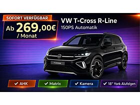 Volkswagen T-Cross 150PS DSG R-Line AHK | Matrix | Kamera Volkswagen T-Cross 150PS DSG R-Line AHK | Matrix | Kamera