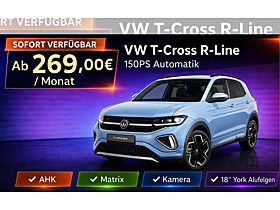 Volkswagen T-Cross 150PS DSG R-Line AHK | Matrix | Kamera Volkswagen T-Cross 150PS DSG R-Line AHK | Matrix | Kamera