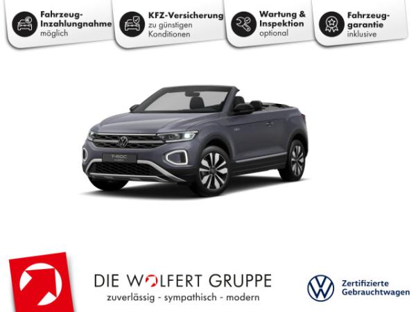 Volkswagen T-Roc Cabriolet GOAL 1.0 (116 PS) TSI*RFK*NAVI*ACC*LED*CARPLAY* bild