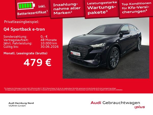 Audi Q4 e-tron Q4 Sportback 45 e-tron quattro Matrix AHK Navi bild