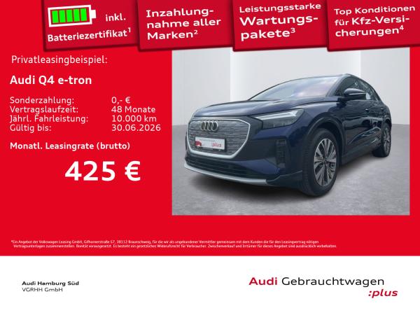 Audi Q4 e-tron Q4 45 e-tron advanced WÄRMEPUMPE/ACC/360° bild