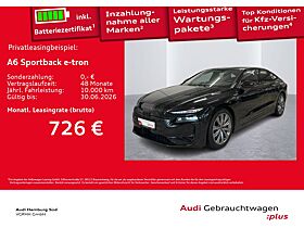 Audi A6 e-tron A6 Sportback e-tron performance S-LINE/B&O/PANO Audi A6 e-tron A6 Sportback e-tron performance S-LINE/B&O/PANO