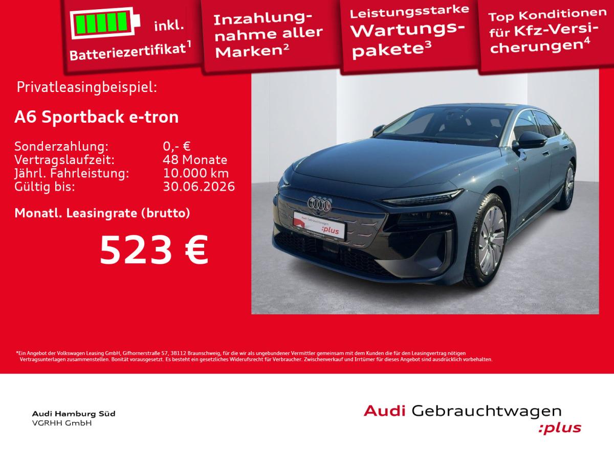 Audi A6 e-tron A6 Sportback e-tron S line LM21/TECH-PLUS/AHK bild
