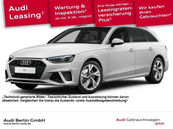 Audi A4 Avant S line 35 TFSI S tr. LED NAVI PDC bild