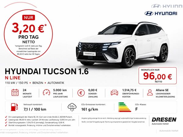 Hyundai TUCSON 1.6 N Line⚠️I Automatik I Navi I LED I Sitzheizung I Rückfahrkamera bild
