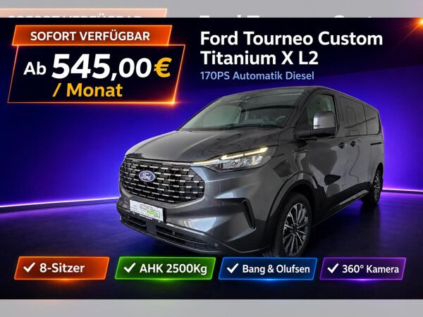 Ford Tourneo Custom Titanium X L2 Automatik 360°| AHK | B&O Sofort! bild 1