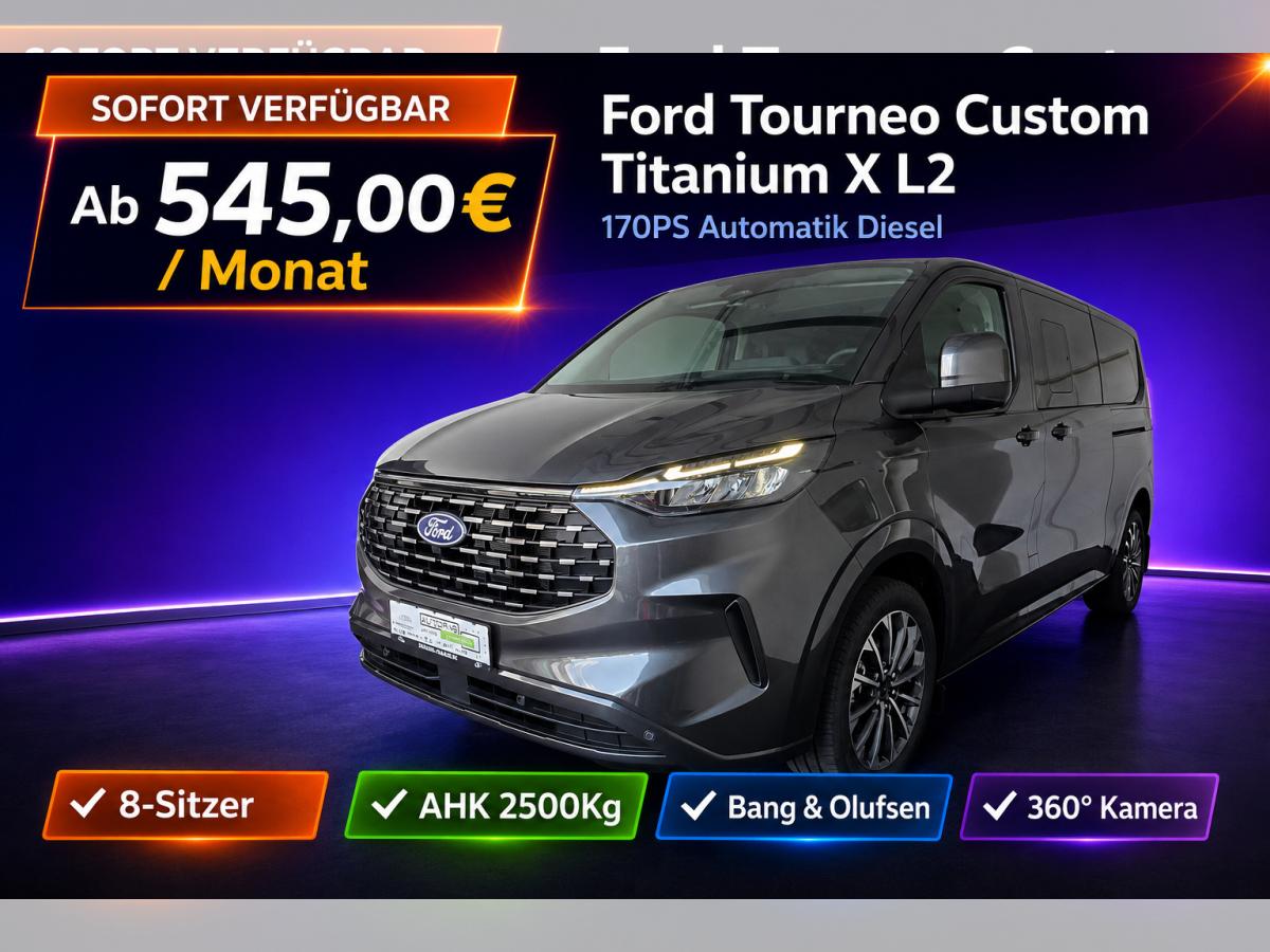 Ford Tourneo Custom Titanium X L2 Automatik 360°| AHK | B&O Sofort! bild