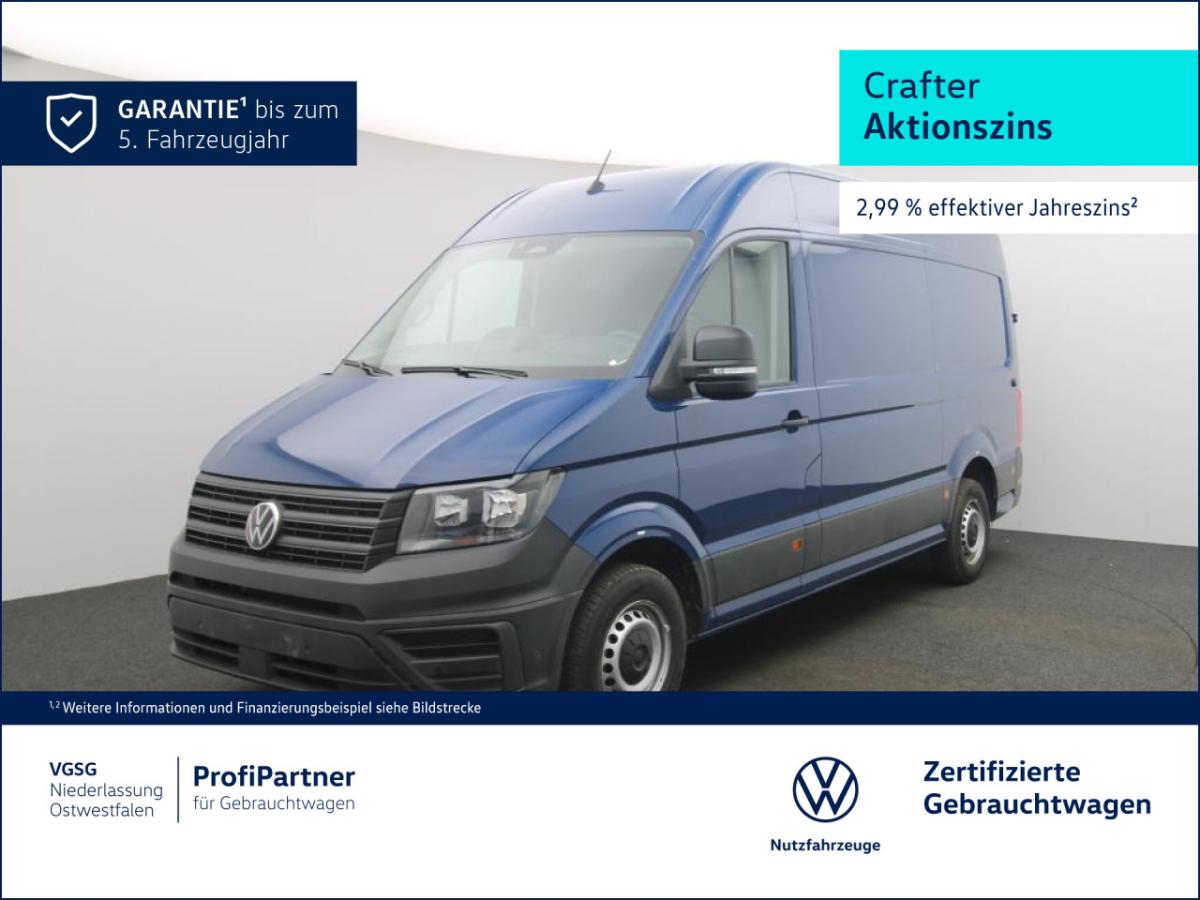 Volkswagen Crafter Kasten Mittel AHK RearView PDC Navi Euro6 bild