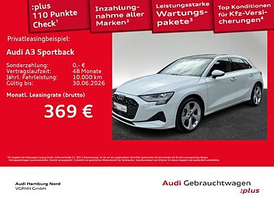 Audi A3 Sportback 30 TFSI S tronic Standhzg Pano Navi