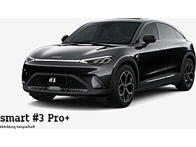 smart #3 Pro+ ❗️inkl. 6.000€ E-Prämie Anzahlung¹❗️ADAC-Aktion⚡(22kW AC/Pano/Navi/LED/360°/19Zoll)