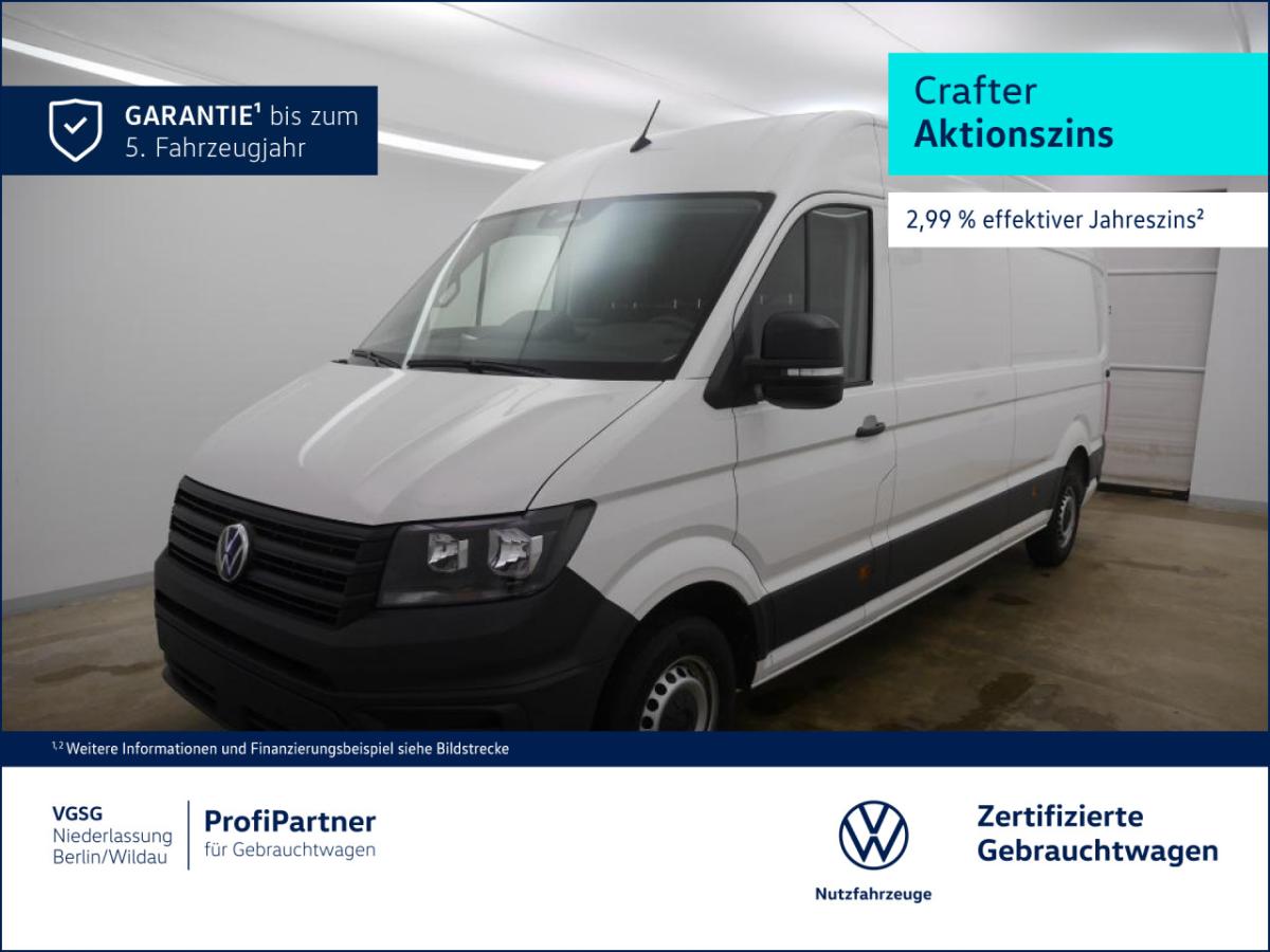 Volkswagen Crafter Kasten Lang AHK Navi PDC Tachograf RFK GJR bild
