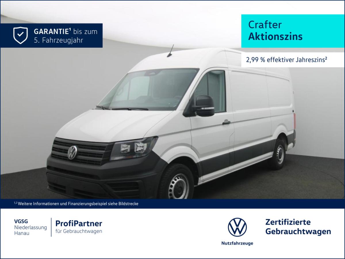 Volkswagen Crafter Kasten Mittel vorb.AHK Kamera Klima DAB+ bild
