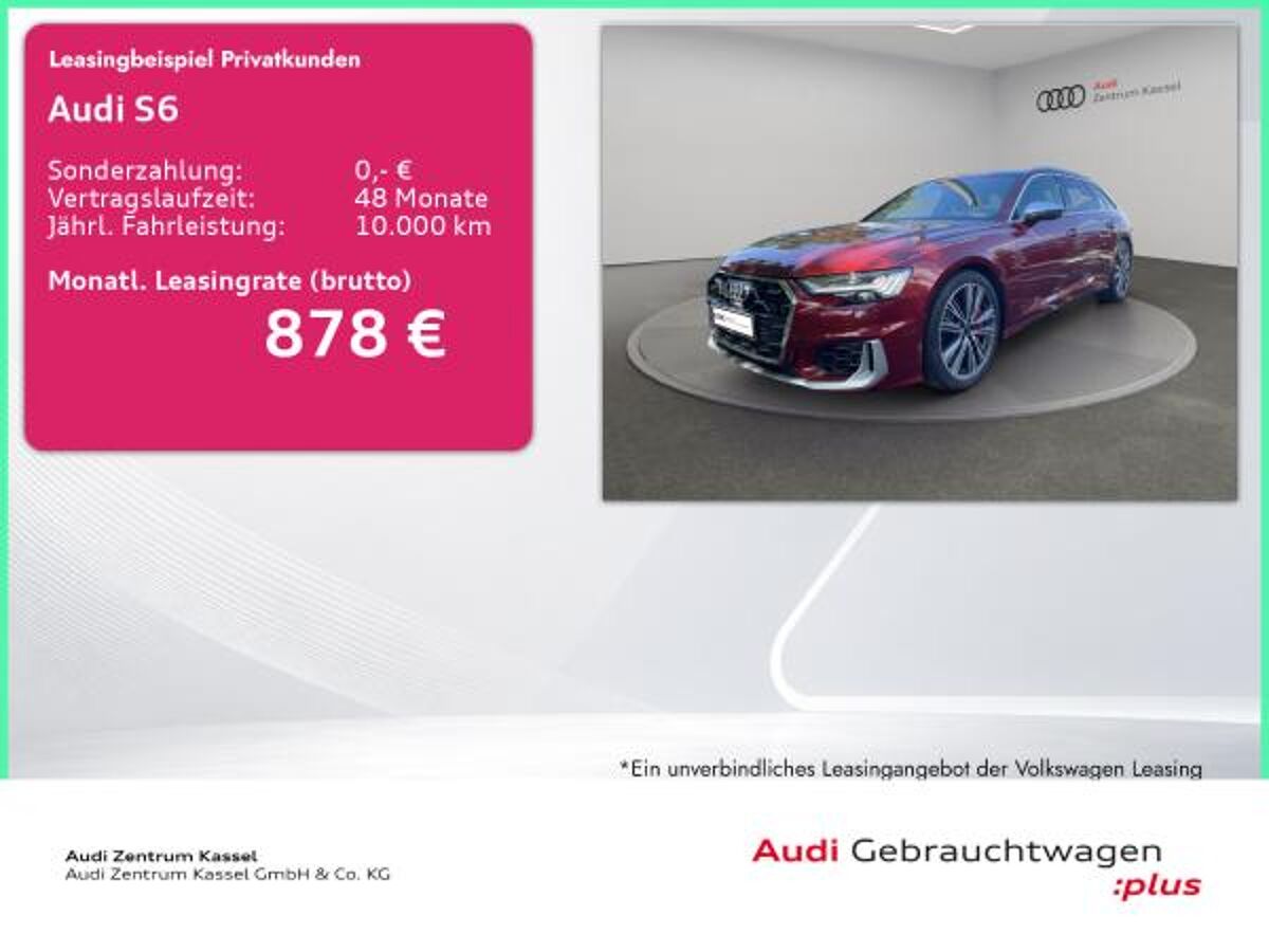 Audi S6 Av. 3.0 TDI qu. Matrix AHK PDC+ Navi Carplay bild