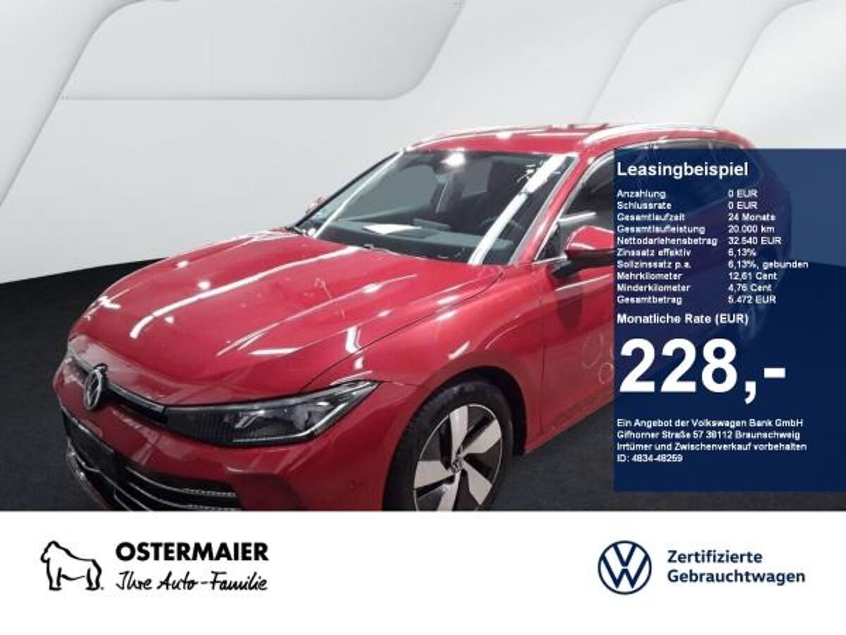 Volkswagen Passat Variant ELEGANCE 2.0TDI DSG ACC.AHK.AREA-VIEW.NAVI-VC.LED.APP-C.LKRD-HZG. bild