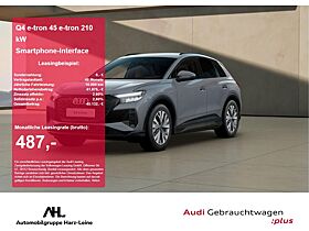 Audi Q4 e-tron 45 e-tron Smartphone-Interface Sportsitze Audi Q4 e-tron 45 e-tron Smartphone-Interface Sportsitze