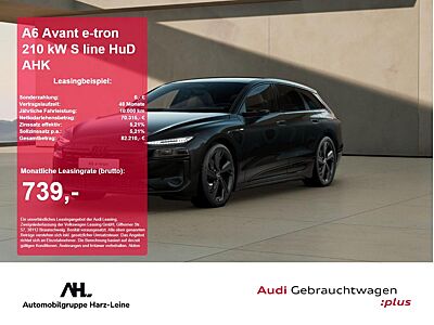 Audi A6 e-tron A6 Avant e-tron S line HuD AHK 360 4xSHZ