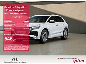 Audi Q4 e-tron 55 quattro Navi plus HuD Rückfahrkamera Audi Q4 e-tron 55 quattro Navi plus HuD Rückfahrkamera