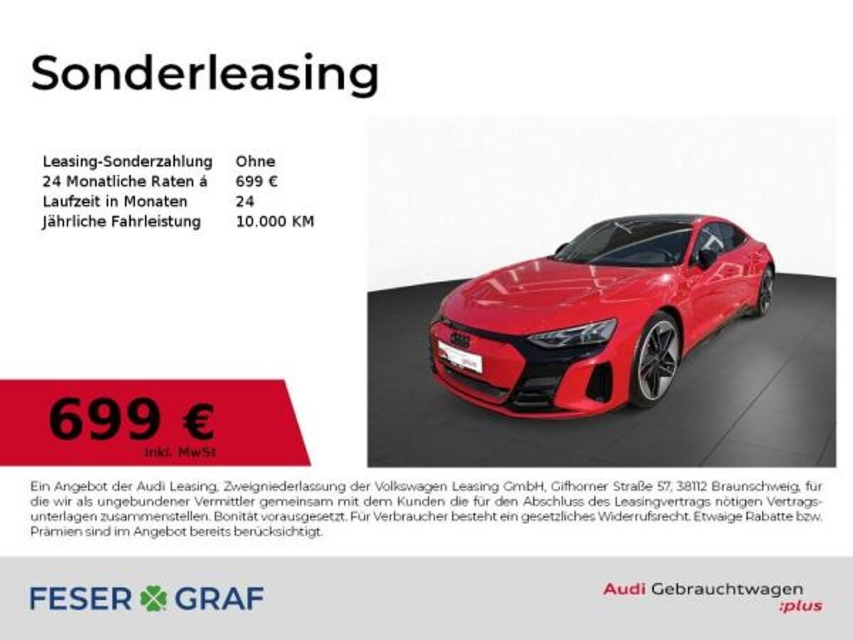 Audi RS e-tron GT quattro B&O LASER HuD NACHTSICHT bild