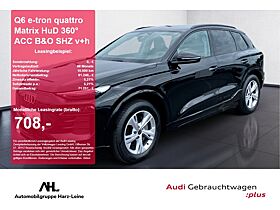 Audi Q6 e-tron quattro Matrix HuD 360° ACC B&O SHZ v+h Audi Q6 e-tron quattro Matrix HuD 360° ACC B&O SHZ v+h