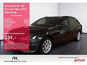 Audi A4 Avant 30 TDI S-tronic Navi ACC Standhzg. ACC Audi A4 Avant 30 TDI S-tronic Navi ACC Standhzg. ACC