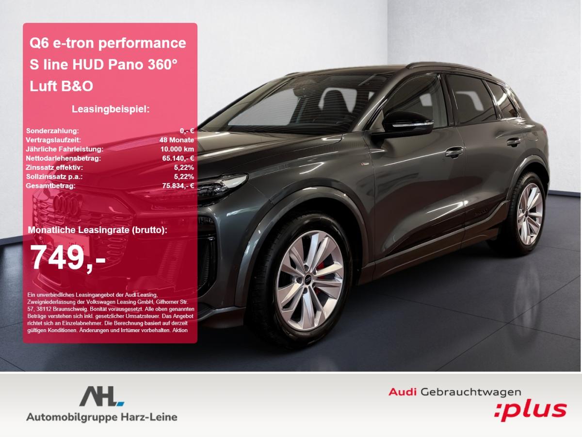 Audi Q6 e-tron performance S line HUD Pano 360° Luft B&O bild