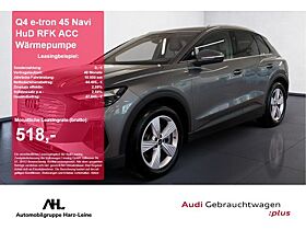 Audi Q4 e-tron 45 Navi HuD RFK ACC Wärmepumpe ACC AUT