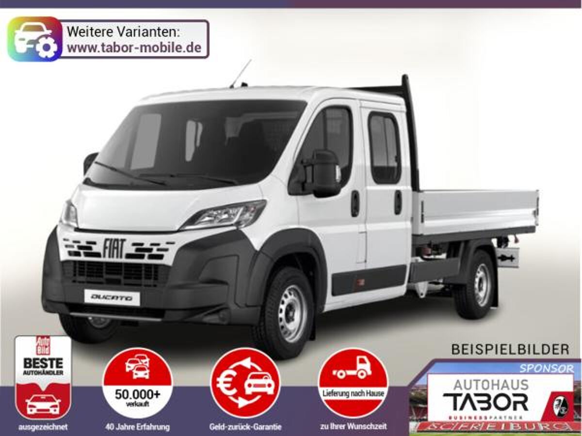 Fiat Ducato Pritsche DoKa 35 AT L4 7S TechP Temp Kam bild