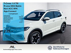 Volkswagen T-Cross 1.0 TSI R-Line DSG Matrix Navi ACC RFK App-Connect Volkswagen T-Cross 1.0 TSI R-Line DSG Matrix Navi ACC RFK App-Connect