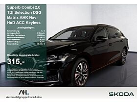 Skoda Superb Combi 2.0 TDI Selection DSG Matrix AHK Navi HuD ACC Keyless