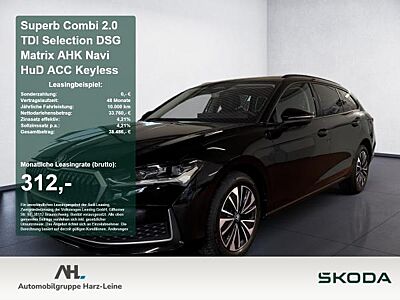 Skoda Superb Combi 2.0 TDI Selection DSG Matrix AHK Navi HuD ACC Keyless