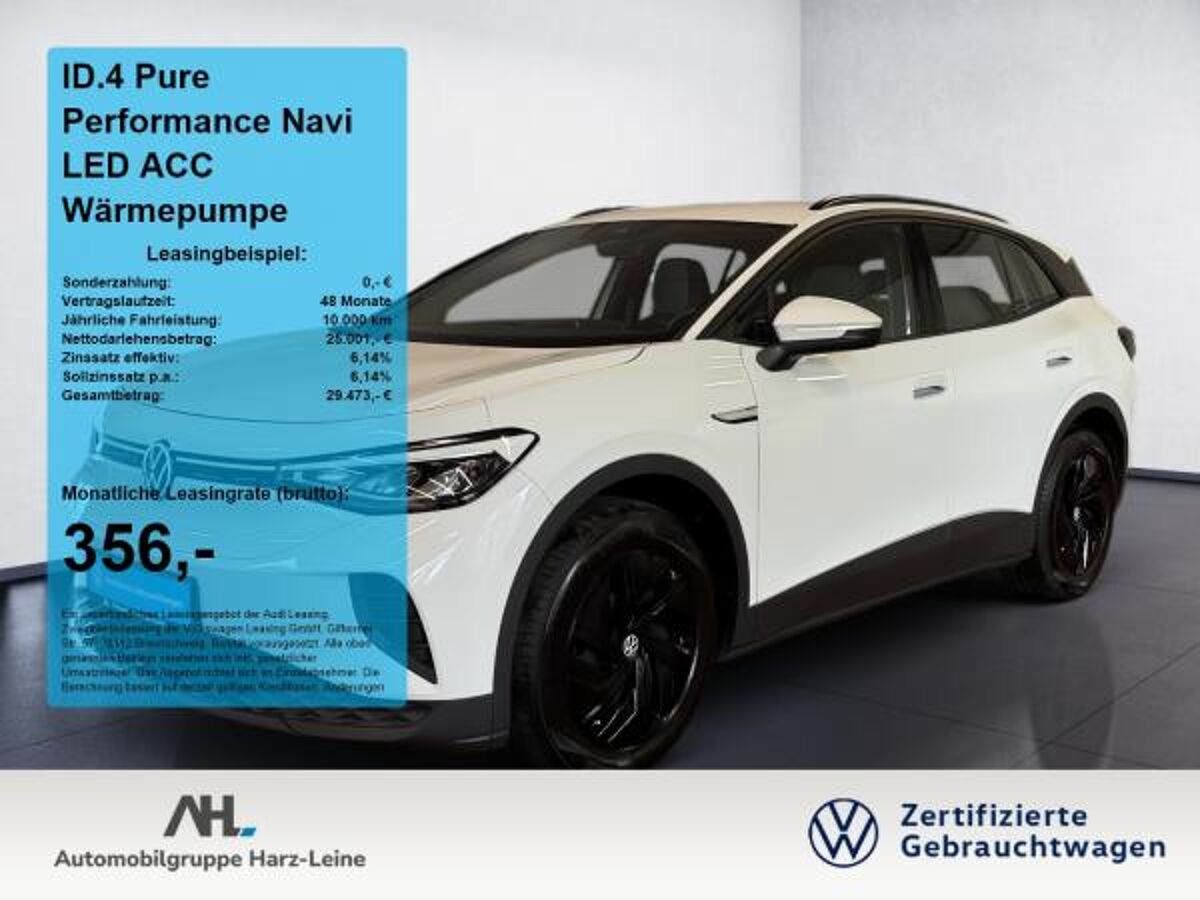 Volkswagen ID.4 Pure Performance Navi LED ACC Wärmepumpe bild