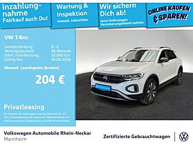 Volkswagen T-Roc 1.0 TSI GOAL Navi PDC LED UVM Volkswagen T-Roc 1.0 TSI GOAL Navi PDC LED UVM