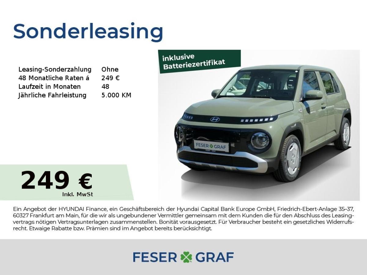 Hyundai INSTER Inster SELECT NAVI KAMERA CARPLAY KLIMA USB bild
