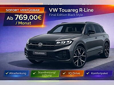 Volkswagen Touareg TDI 286PS R-Line Final Edition Black Style 22" Traum-Ausstattung!