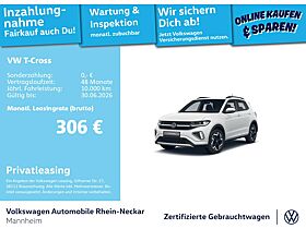 Volkswagen T-Cross 1.0 TSI R-Line DSG GAR 2030 Navi Kamera LED uvm Volkswagen T-Cross 1.0 TSI R-Line DSG GAR 2030 Navi Kamera LED uvm