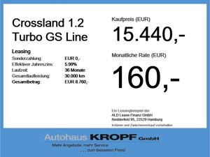 Opel Crossland 1.2 Turbo GS Line LED+SHZ+2xKlima+LM bild 4
