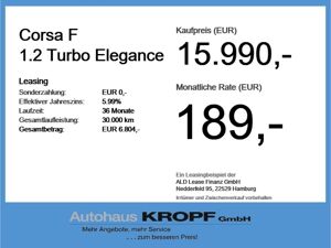Opel Corsa F 1.2 Turbo Elegance LED+SHZ+Klima bild 4