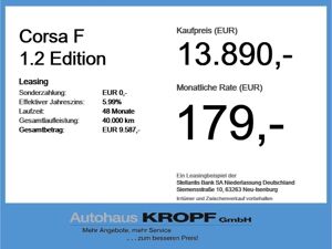 Opel Corsa F 1.2 Edition Navi+PDC+SpurH bild 4